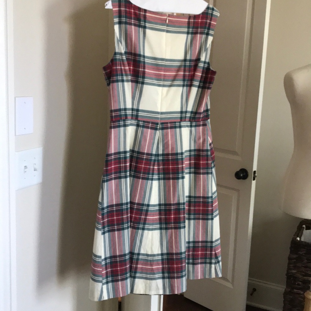 Lands End Canvas cotton and silk blend dress